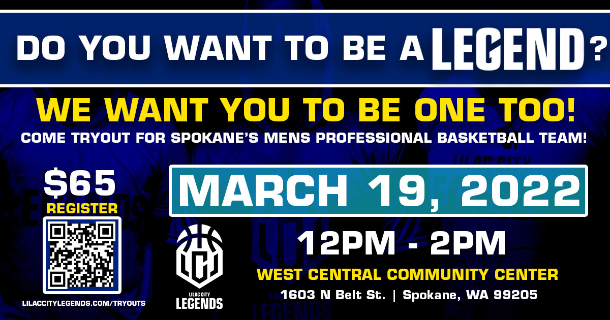 Do you want to be a legend? We want you to be one too! Tryouts March 19, 2022 from 12pm-2pm